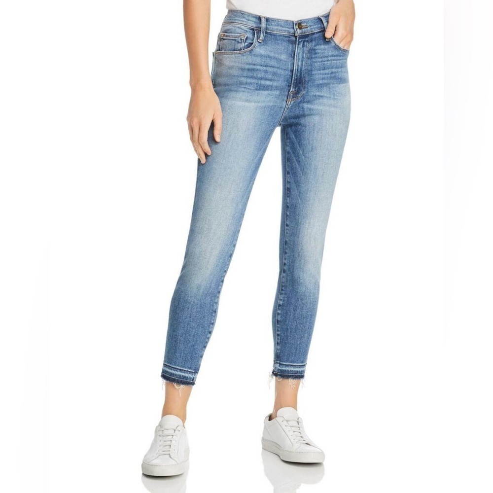 FRAME All High Rise Cigarette Jeans​​